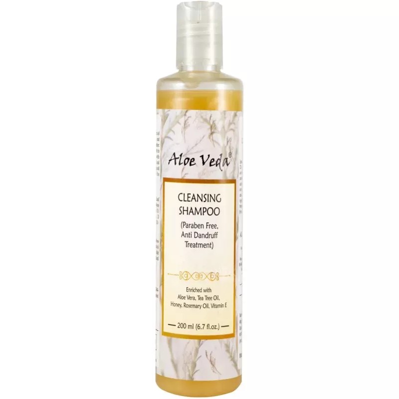 Aloe Veda Anti Dandruff Cleansing Shampoo (200ml)