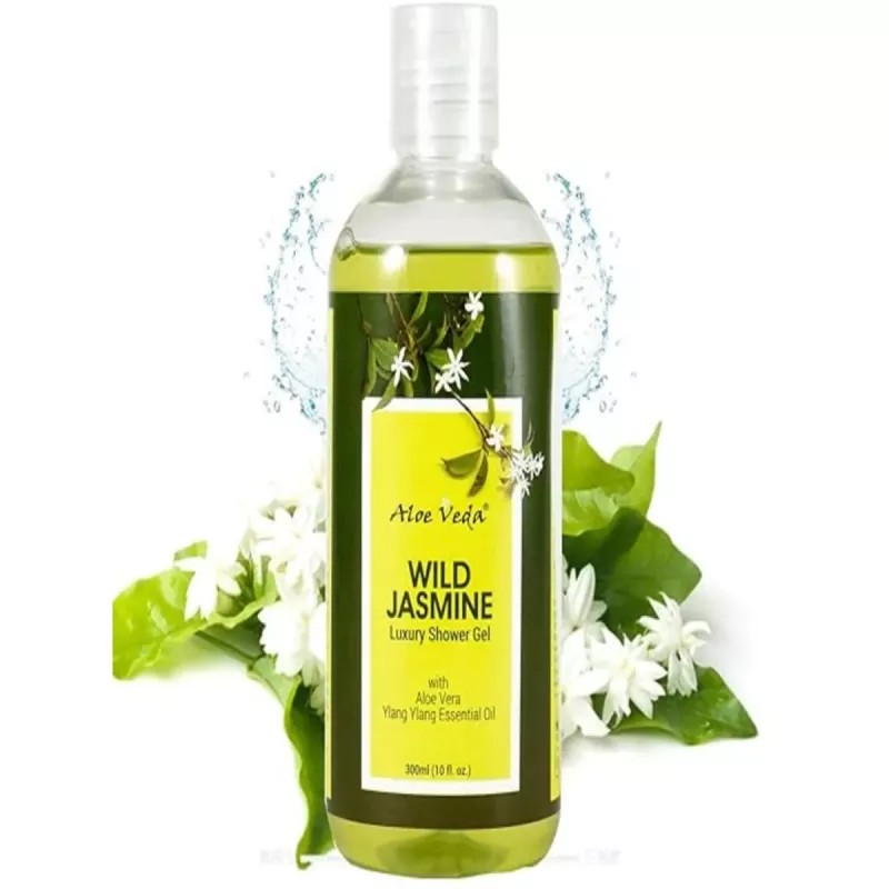 Aloe Veda Wild Jasmine Luxury Body Shower Gel For Women (300ml)