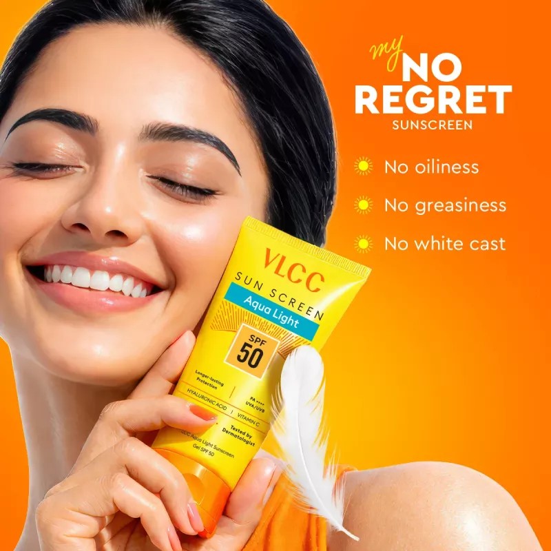 VLCC Aqua Light Sunscreen Gel SPF 50 PA++++ (30g)