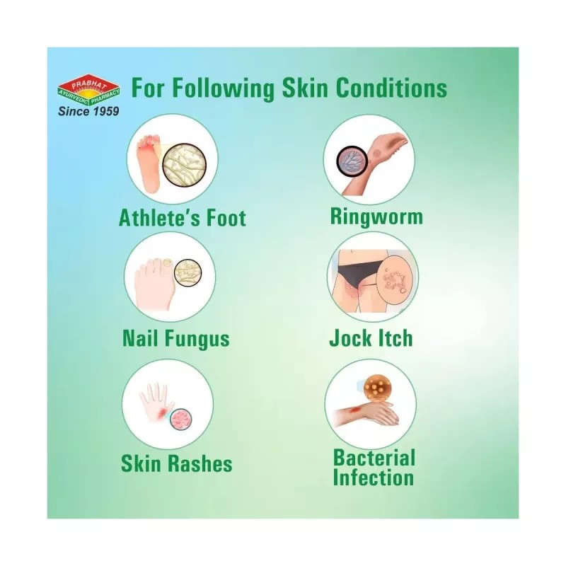 Prabhat Ayurvedic Dad Nashak Anti Fungal Cream (10g)
