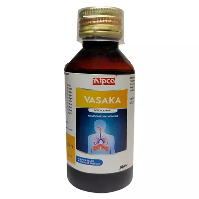 Nipco Vasaka Cough Syrup (450ml)