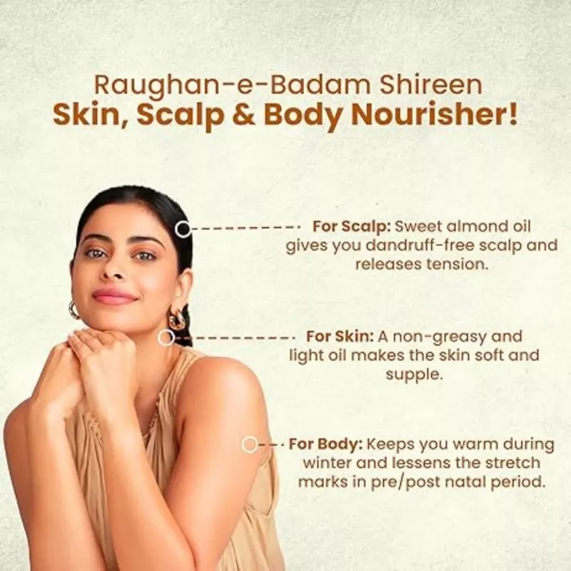 Hamdard Roghan Badam Shirin (100ml)