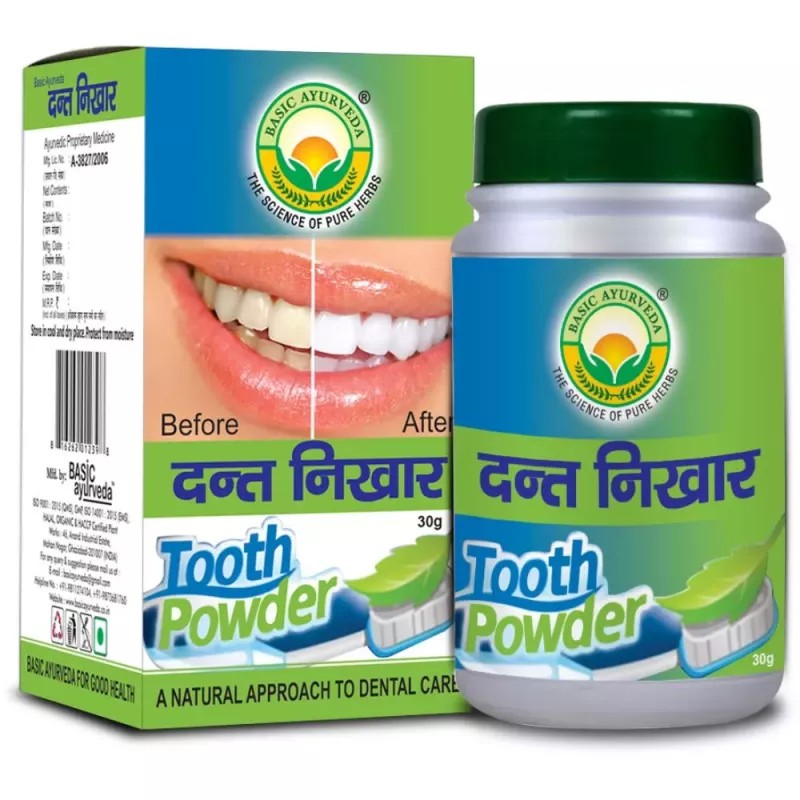 Basic Ayurveda Dantnikhar Manjan (30g)