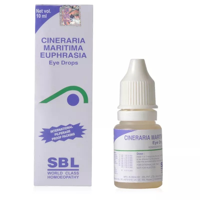 SBL Cineraria Maritima Euphrasia Eye Drops (10ml)