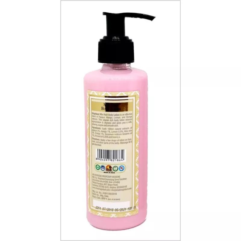 Khadi Meghdoot Mix Fruit Body Lotion (210ml)