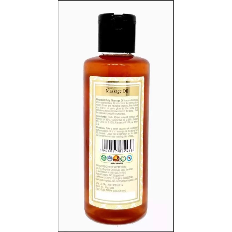 Khadi Meghdoot Massage Oil (210ml)