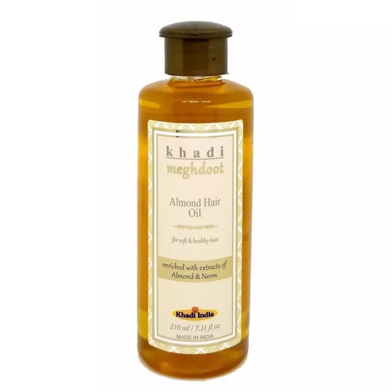 Khadi Meghdoot Almond Hair Oil (210ml)
