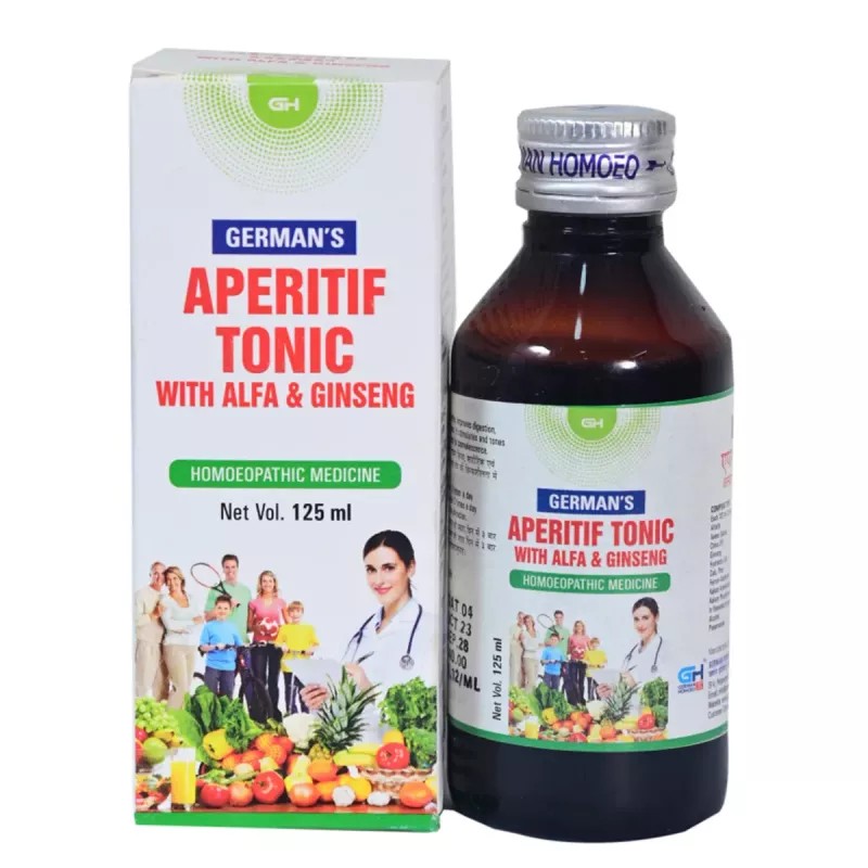 German Homeo Care & Cure Aperitif Tonic With Alfa & Ginseng (125ml)