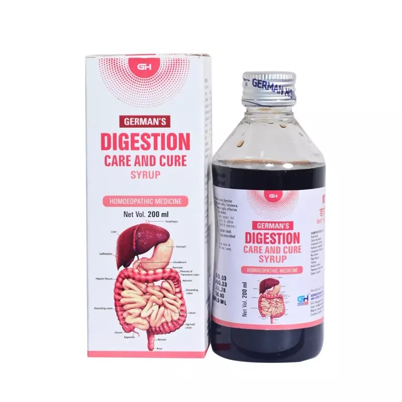 German Homeo Care & Cure Digestion Syrup (200ml)