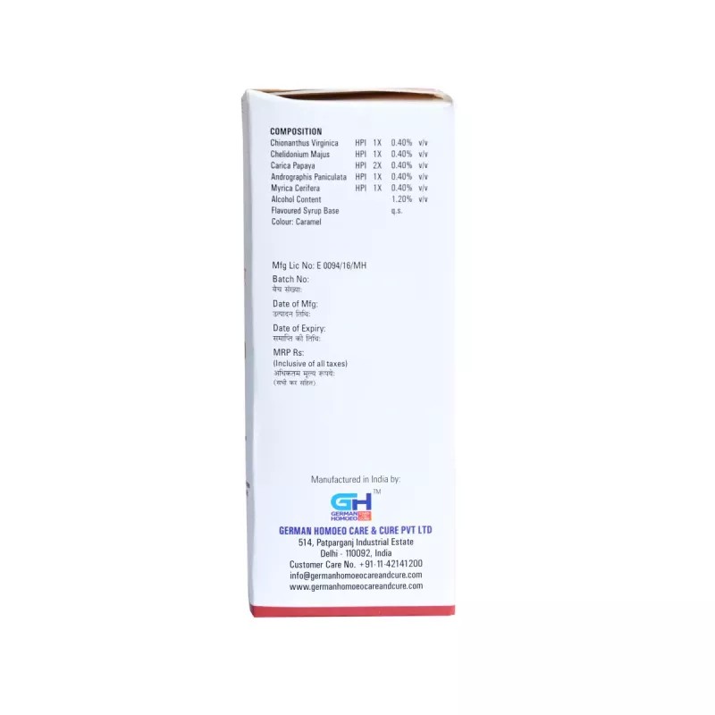 German Homeo Care & Cure Hepar Tonic (200ml)