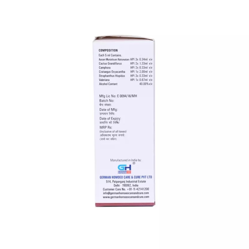 German Homeo Care & Cure Cardiac Drops (30ml)