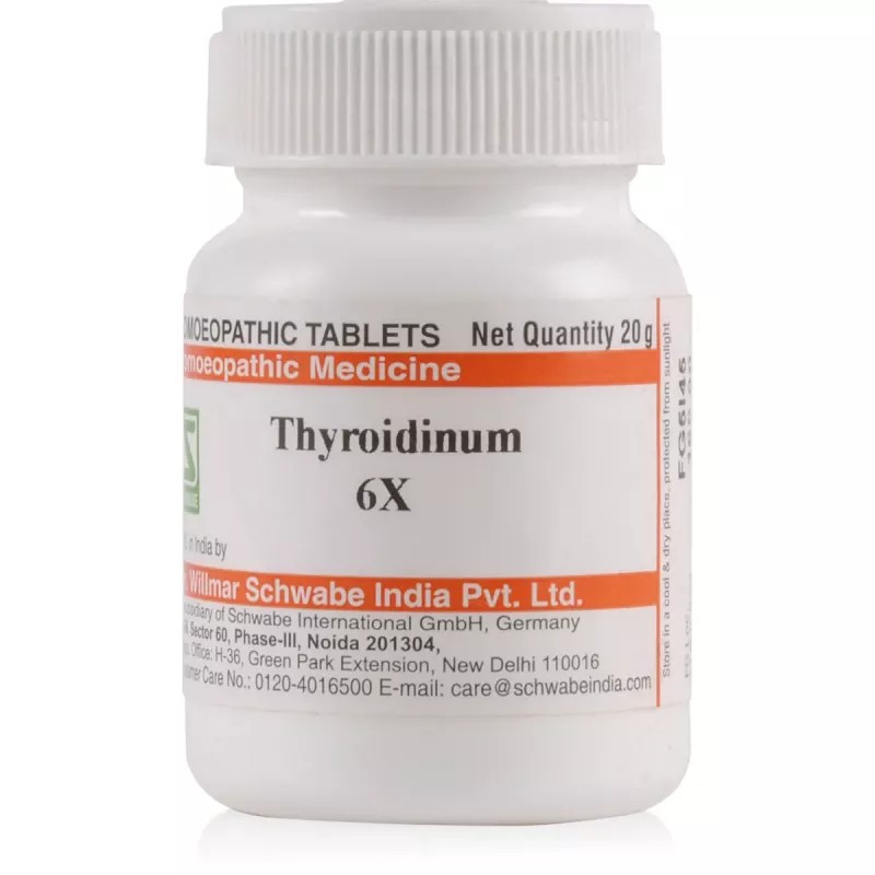 Willmar Schwabe India Thyroidinum 6X (20g)
