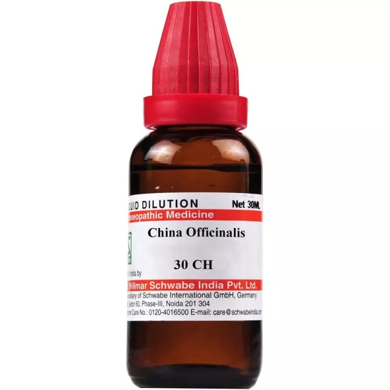 Willmar Schwabe India Cinchona Officinalis (China) 30 CH (30ml)