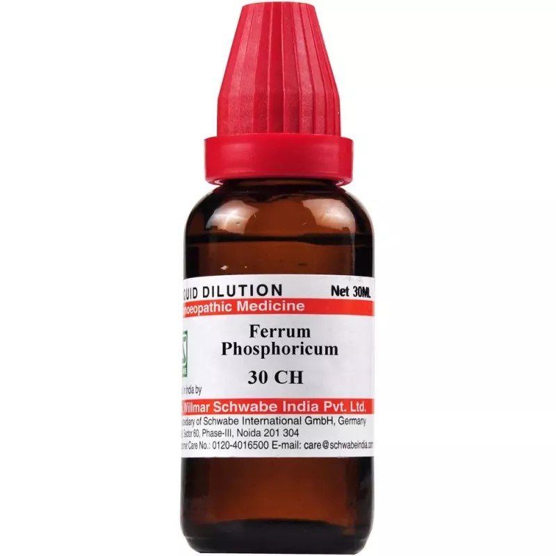 Willmar Schwabe India Ferrum Phosphoricum 30 CH (30ml)