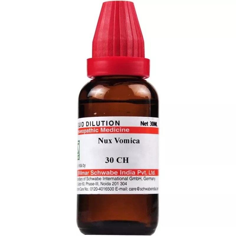 Willmar Schwabe India Nux Vomica 30 CH (30ml)