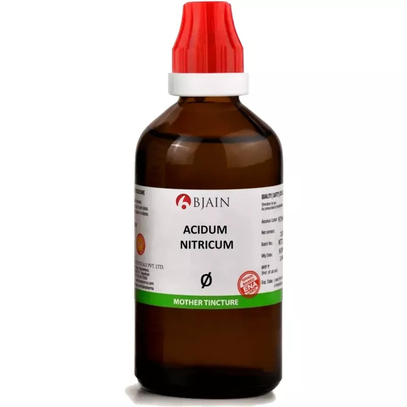 BJain Acidum Nitricum 1X (Q) (100ml)
