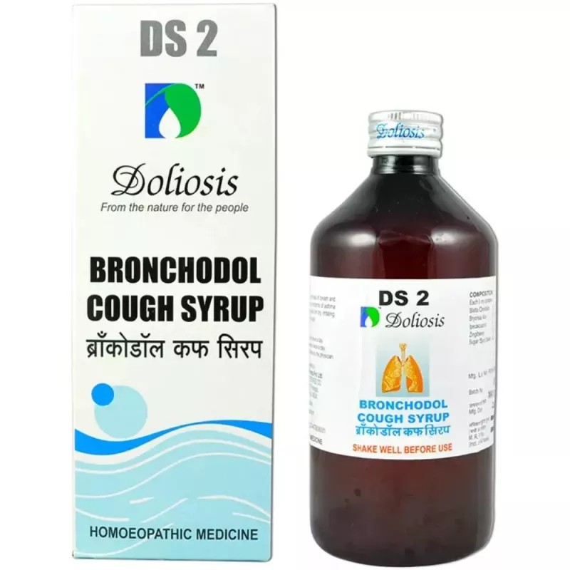 Doliosis Homoeo Bronchodol Syrup (120ml)