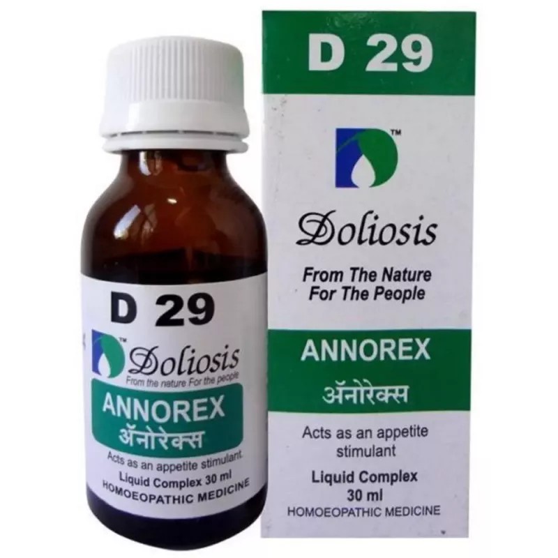 Doliosis Homoeo Doliosis D29 -Annorex (30ml)