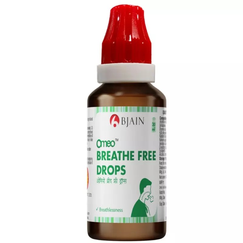 BJain Omeo Breathe Free Drops (30ml)
