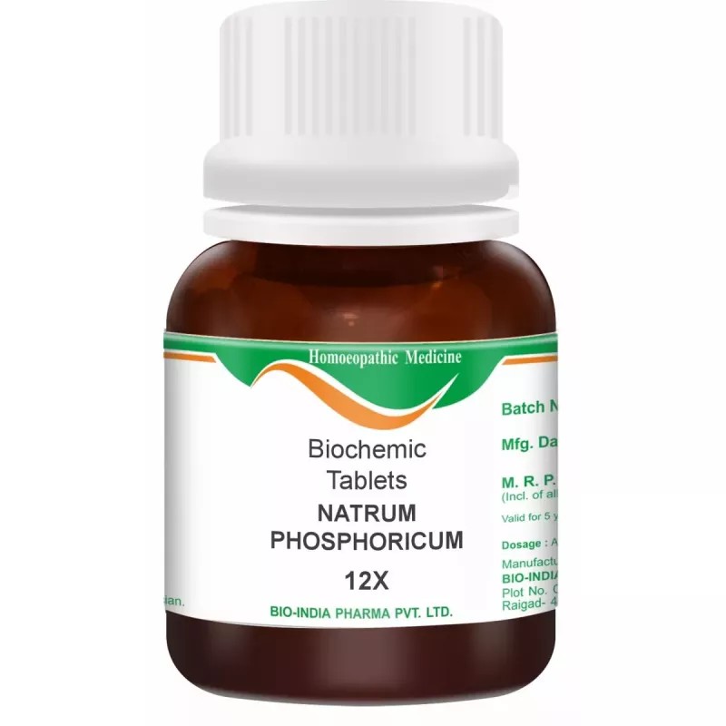 Bio India Natrum Phosphoricum 12X (25g)