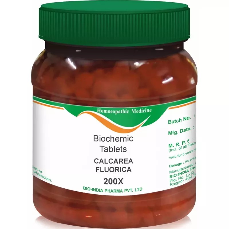 Bio India Calcarea Fluorica 200X (450g)