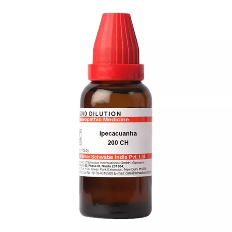 Willmar Schwabe Germany Ipecacuanha 200 CH (10ml)
