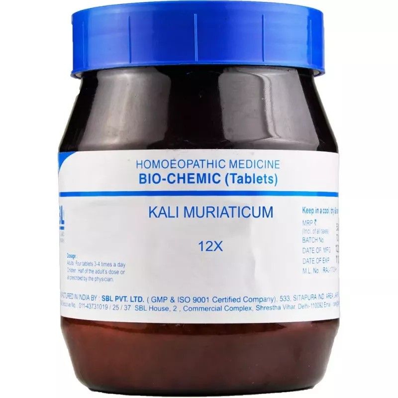 SBL Kali Muriaticum 12X (450g)
