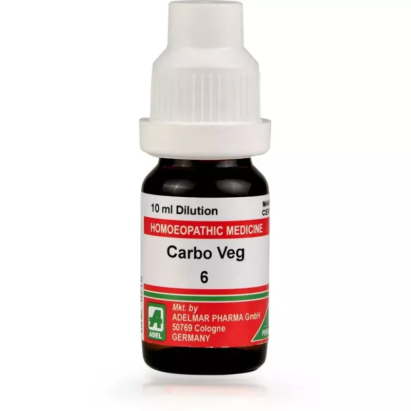 Adel Pekana Carbo Vegetabilis 6 CH (10ml)