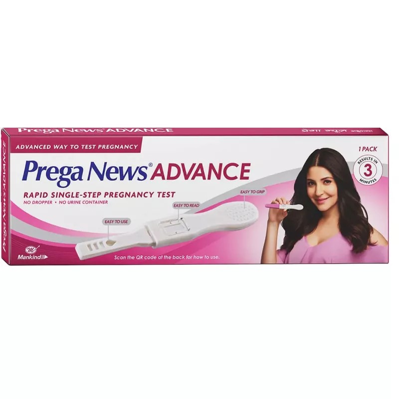 Mankind Pharma Prega News Advance Pregnancy Test Kit (1Pack)