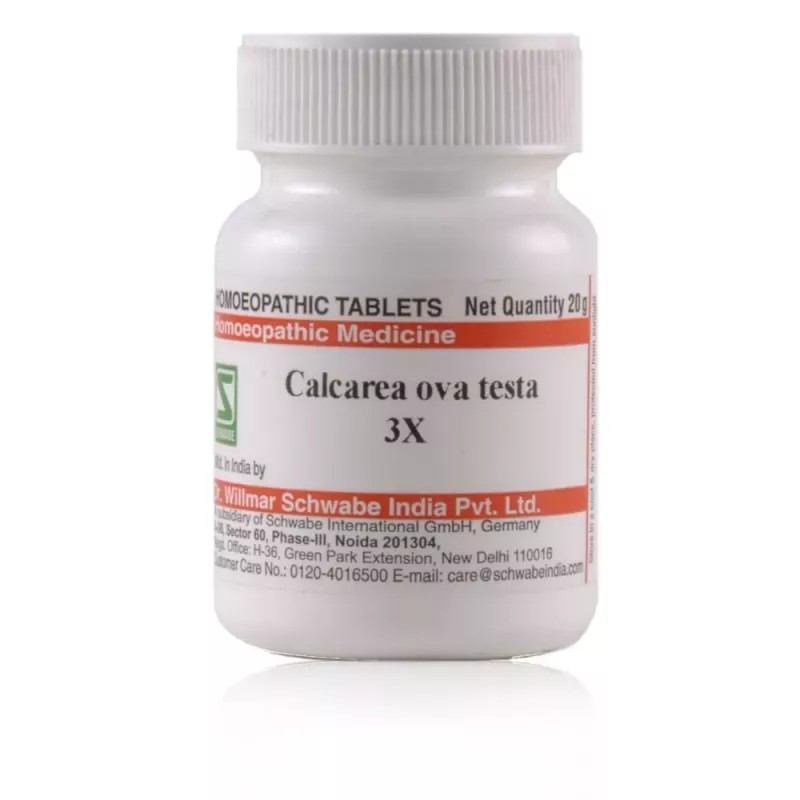 Willmar Schwabe India Calcarea Ova Testa 3X (20g)