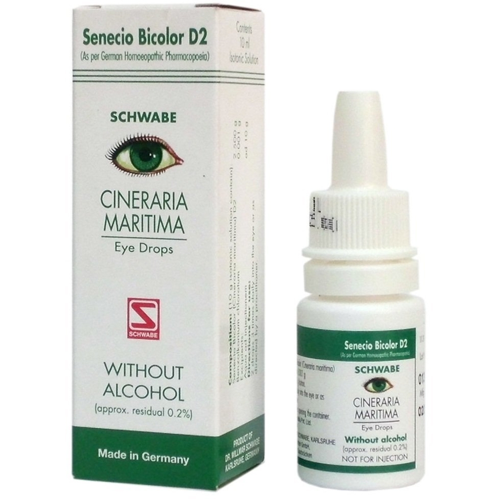 Willmar Schwabe Germany Cineraria Maritima Eye Drops (10ml)