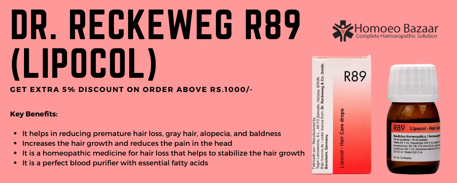 Dr. Reckeweg's R89 Lipocol – Hair Care Drops