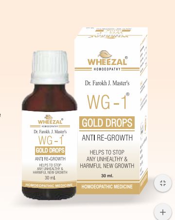 Wheezal Gold WG 1 (Anti Re-Growth) 30ml