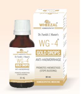 Wheezal Gold WG 4 (Anti-Haemorrhage) 30ml