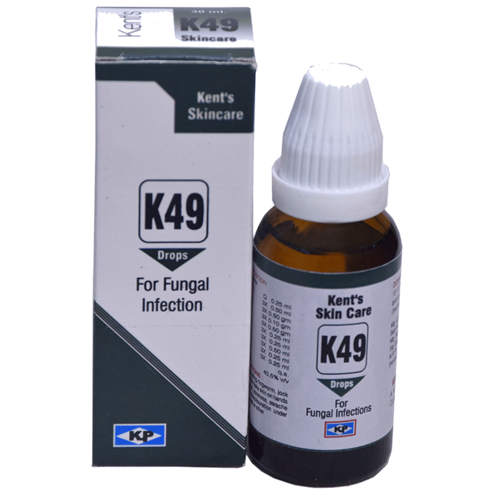 Kent's K49 Fungal Infection Oral Drops bottle of 30 ml Oral Drops