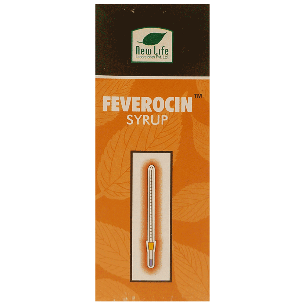 New Life Feverocin box of 100 ml Syrup