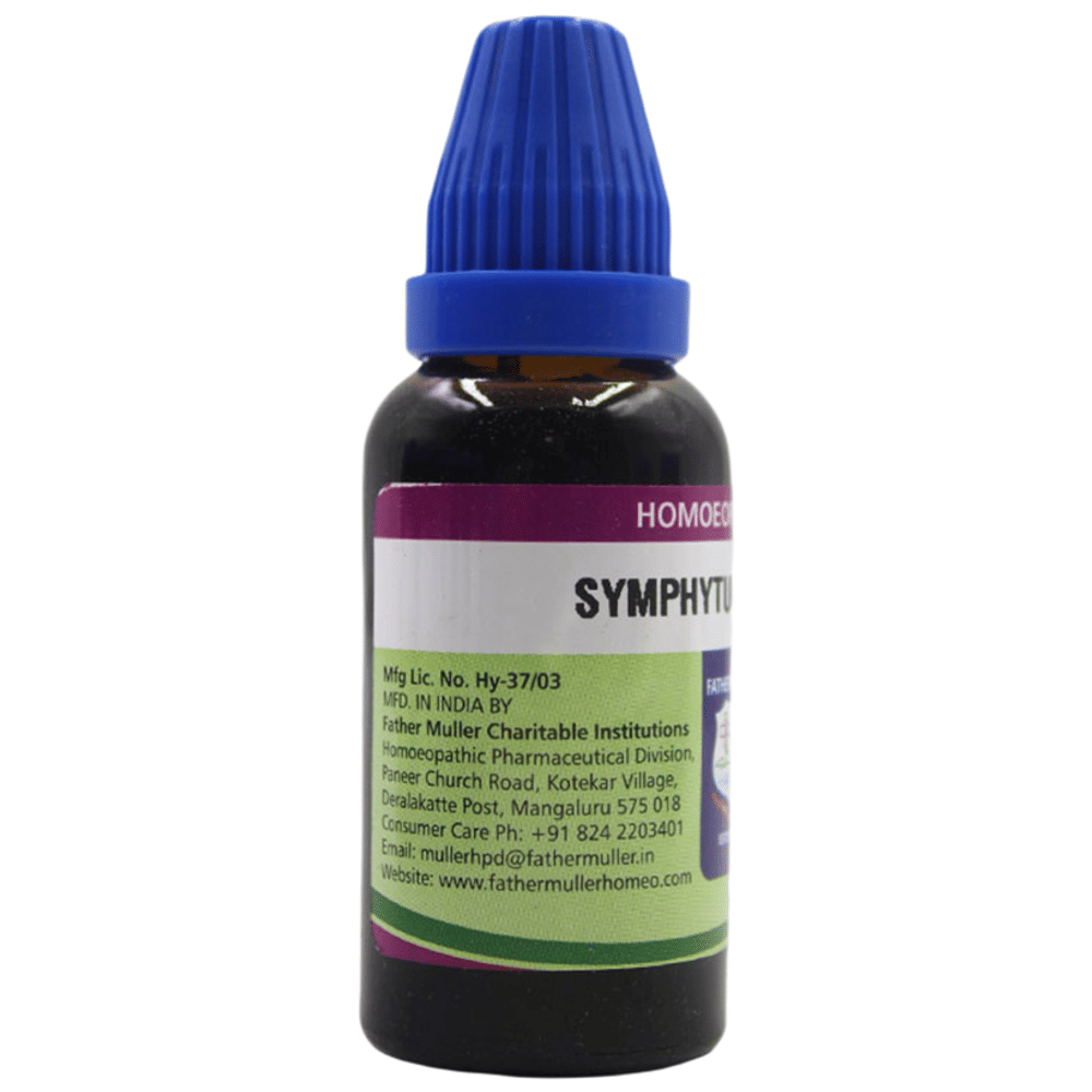 Father Muller Symphytum Officinale Drop Q bottle of 30 ml Drop Father Muller Symphytum Officinale Drop Q bottle of 30 ml Drop