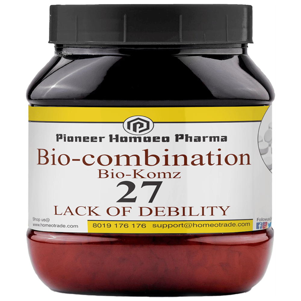 Pioneer Pharma Bio-Combination No 27 Tablet bottle of 450 gm Biocombination Tablet