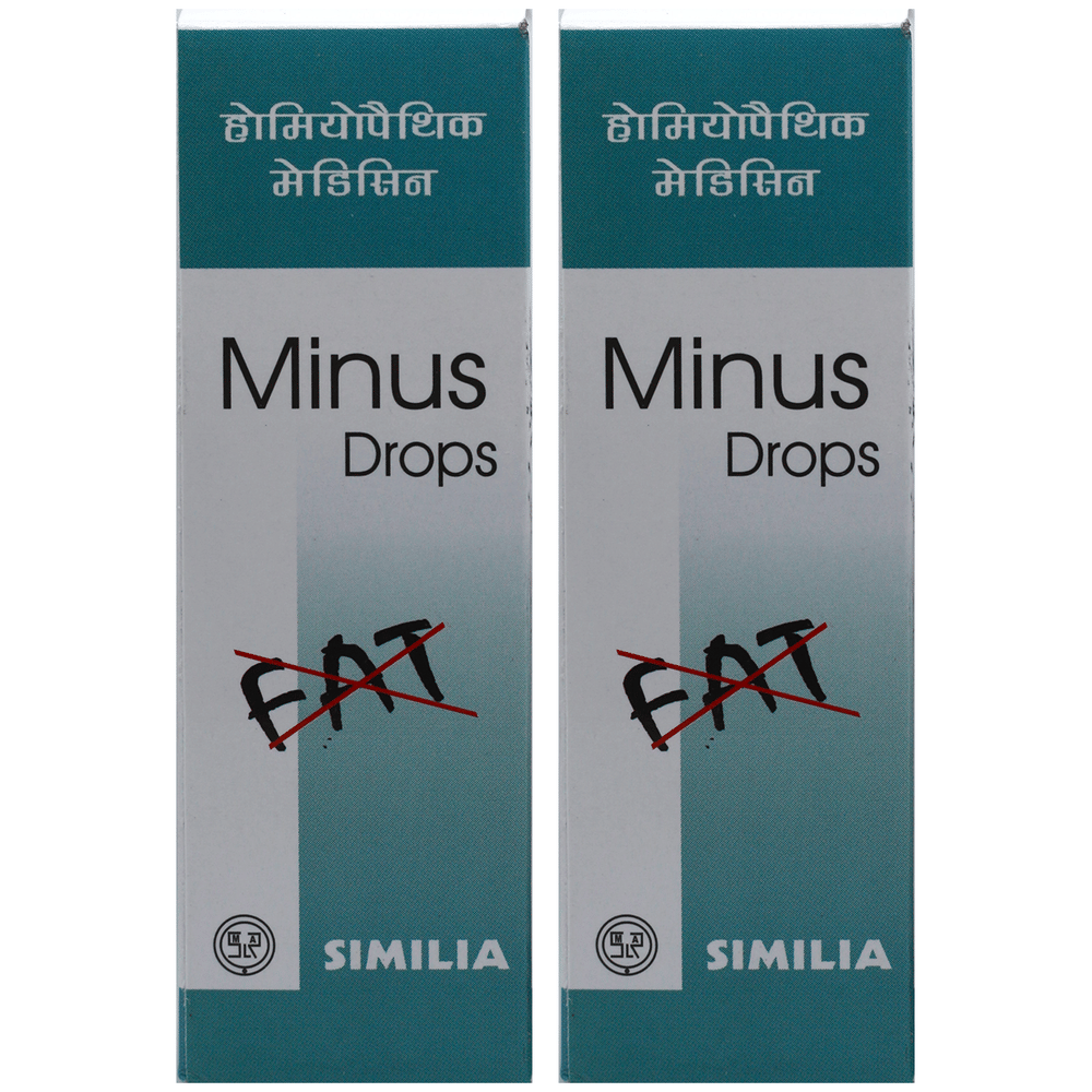 Similia Minus Drop (30ml Each) combo pack of 2 bottles