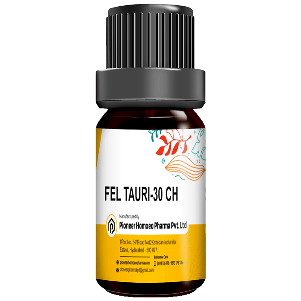 Pioneer Pharma Fel Tauri Globules Pellets Multidose Pills 30 CH bottle of 150 tablets