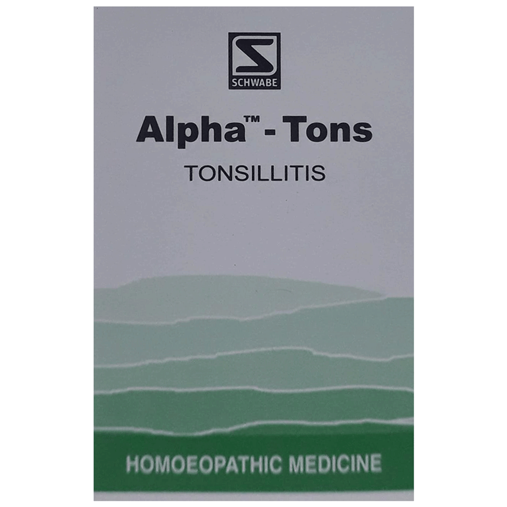 Dr Willmar Schwabe India Alpha - Tons Tablet bottle of 20 gm Tablet