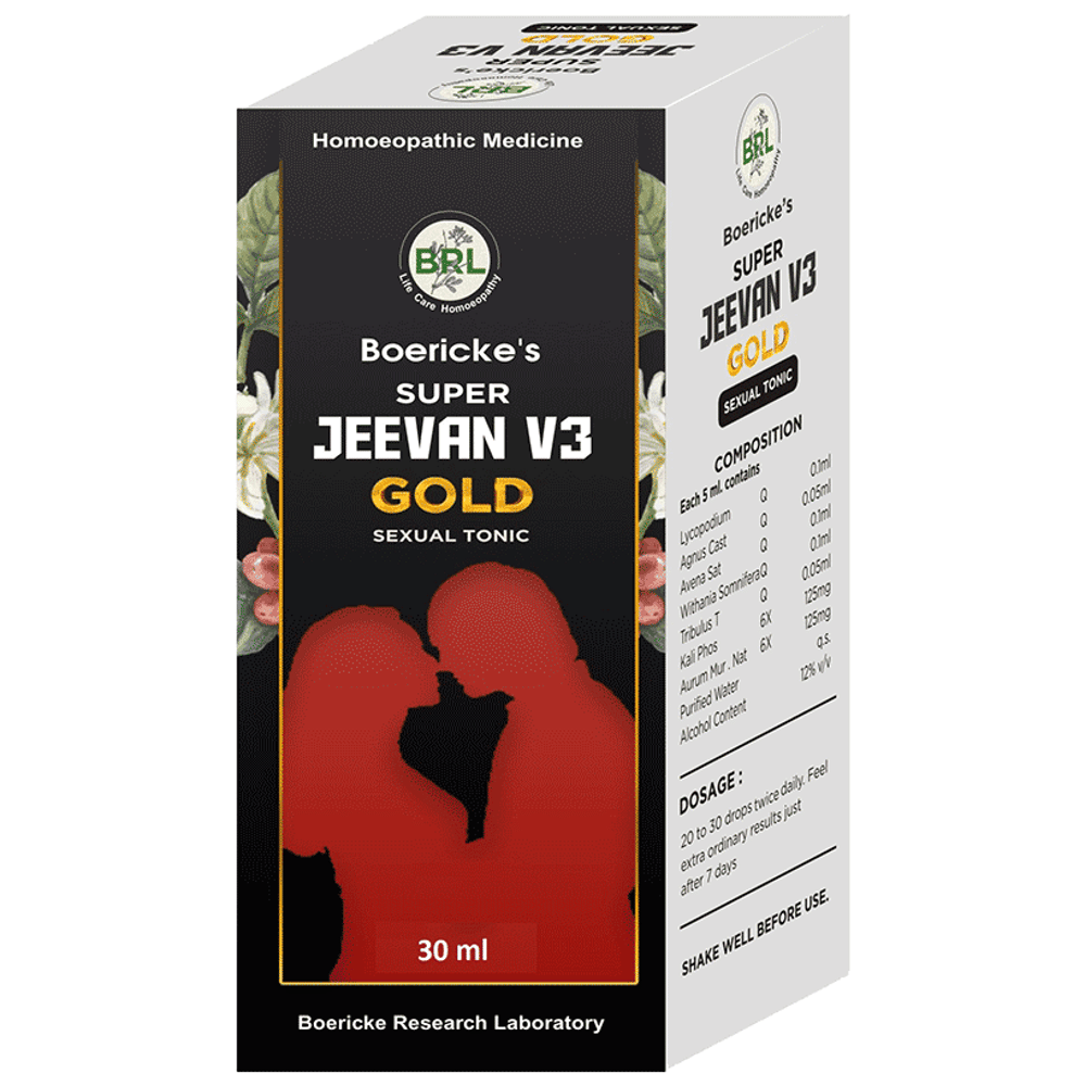 BRL Super Jeevan V3 Gold Drop bottle of 30 ml Drop
