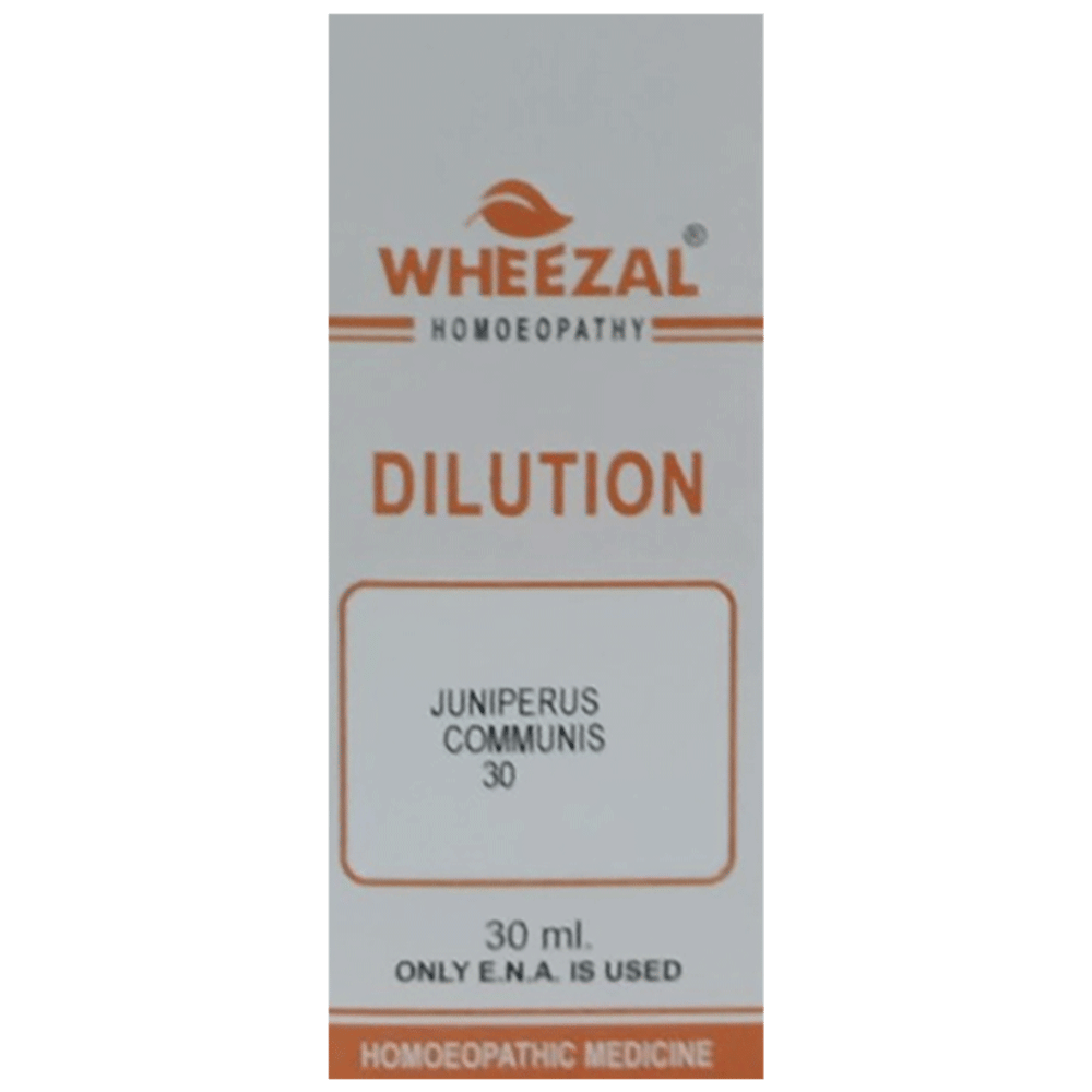 Wheezal Juniperus Communis Dilution 30 bottle of 30 ml Dilution