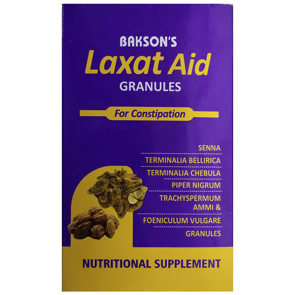 Bakson's Homeopathy Laxat Aid Granules (3gm Each) box of 30 Sachets
