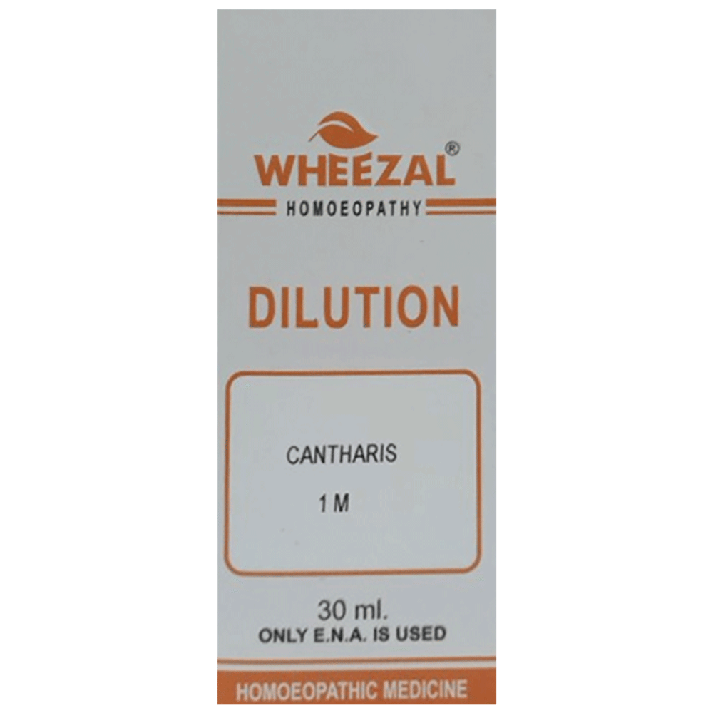Wheezal Cantharis Dilution 1M bottle of 30 ml Dilution