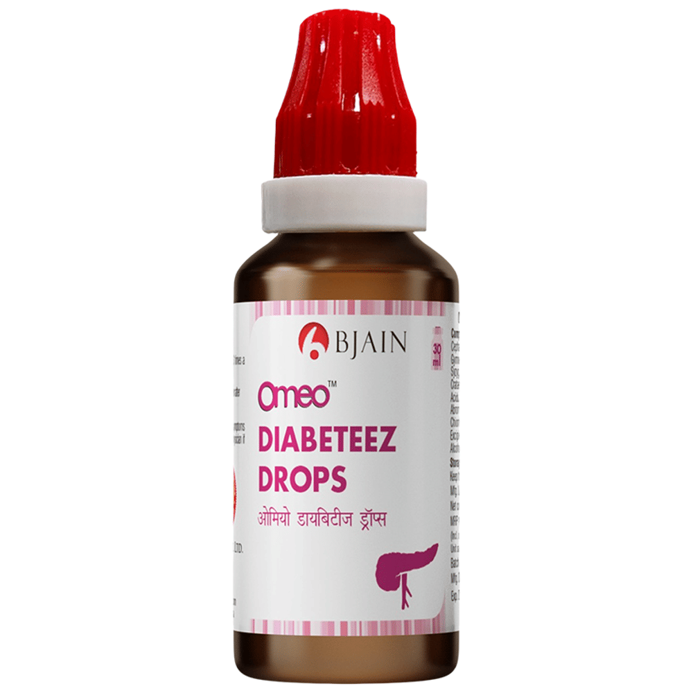 Bjain Omeo Diabeteez Drop bottle of 30 ml Drop