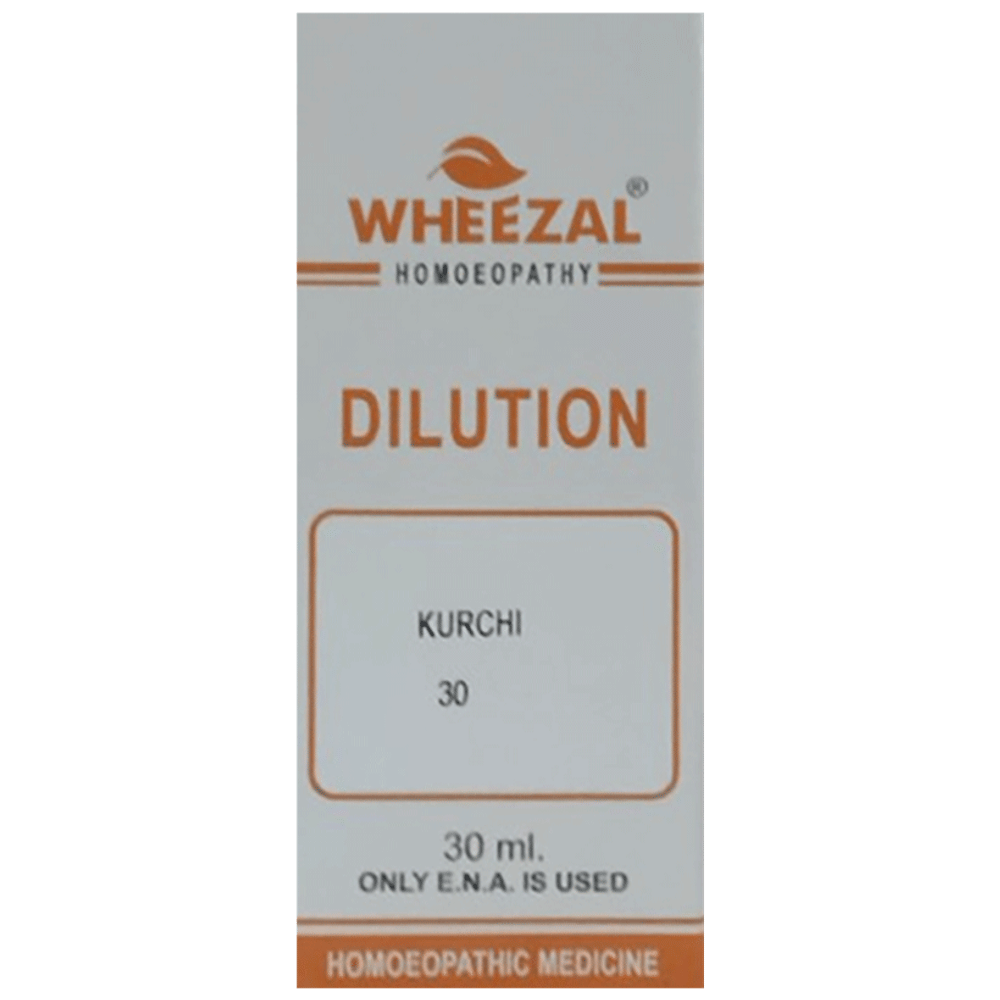 Wheezal Kurchi Dilution 30 bottle of 30 ml Dilution