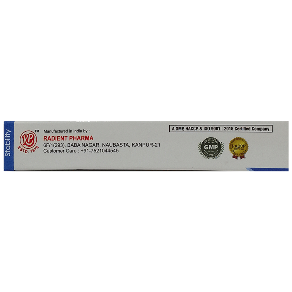Radient Suphur Cream tube of 25 gm Cream