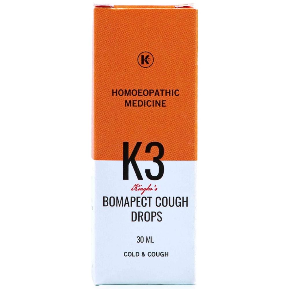 Kingko's K3 Bomapect Cough Drop bottle of 30 ml Oral Drops