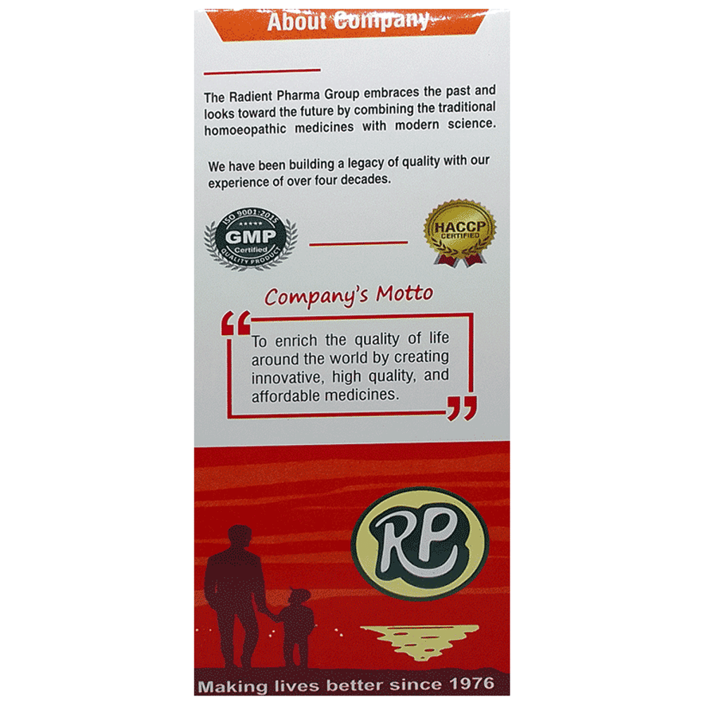 Radient Deng-X Syrup Sugar Free bottle of 200 ml Syrup